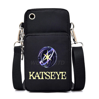 Funny Katseye Hip Hop Small Shoulder Bags Women Men Harajuku Katseye Mini Mobile Phone Bags 2026 New Purses Crossbody Bags Gifts
