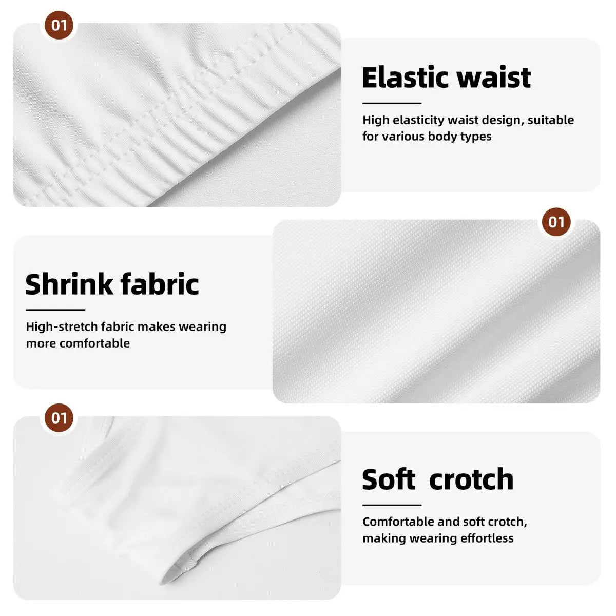 Custom DIY Logo Briefs Underwear Women's Stretch Comfortable Shorts Panties Customized Photo Print Brief Panties