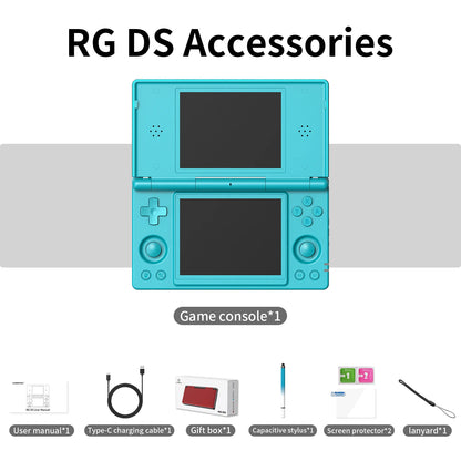 Anbernic RG DS Flip Handheld Game Console 4" IPS HD Dual Screen