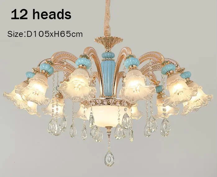 Dining Room Chandelier Light Modern Lighting Bedroom Crystal Lamp Living Lights Nordic Decoration Lamps Home
