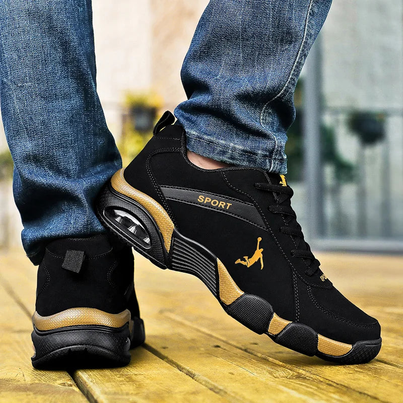 Fashion Men Professional Running Shoes Lightweight and Breathable Sneakers Lace Up Outdoor Sports Tennis Shoes New Casual Shoes