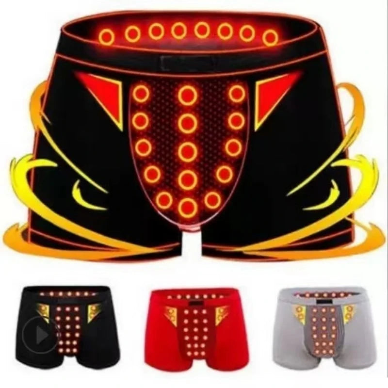 2026Upgraded Version of Men's Magnetic Therapy Health Panties 22 Magnet Reinforced Boxer Briefs (L-6XL)brazilian men's Underwear