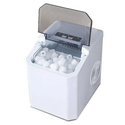 Countertop Portable Ice Maker Quick Production Bullet‑Style Hollow Ice Cubes Compact Ice Making Machine for Home & Outdoor