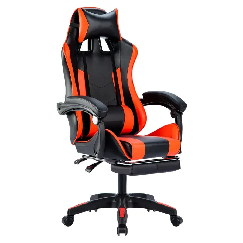 Factory Revolving Gaming Race Chairs for Gamer With Footrest