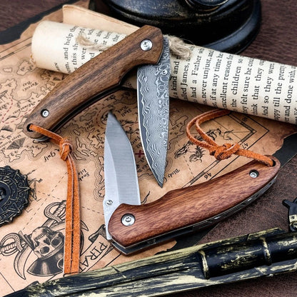 High-Quality Folding Knife: Everyday Cutting, Adventure, Hiking Rescue Tool—Portable Camping Pocket-Sized Outdoor Knife, Gift