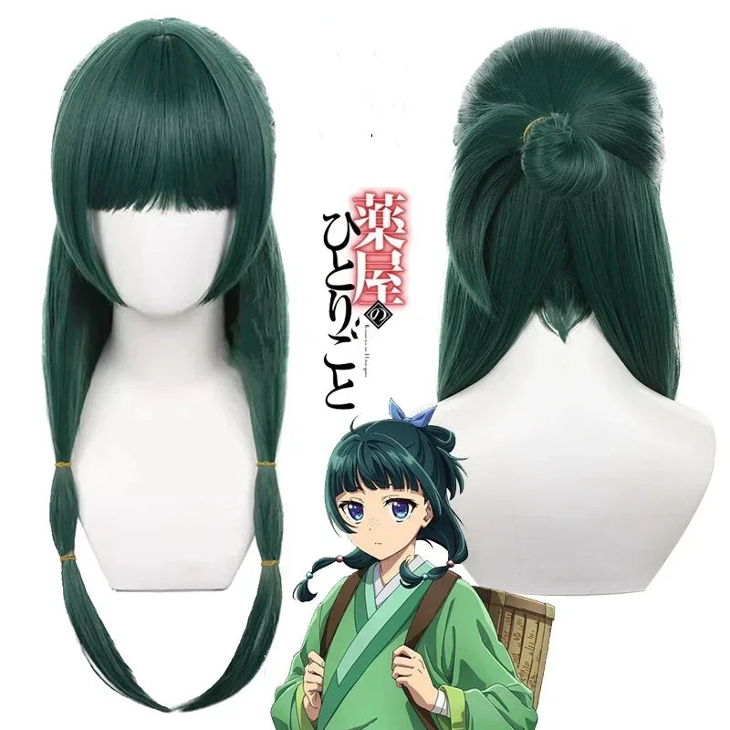 Anime Maomao Cosplay Kostuum Apotheker Diaries Kimono Mao Mao Uniform Outfits Halloween Carnaval Party Voor Vrouwen