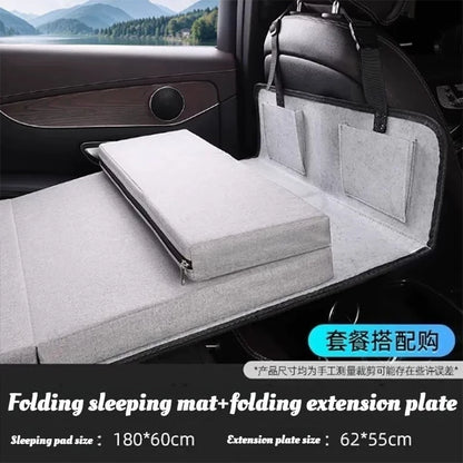 Folding Camping Bed Portable With Mattress For Car SUV Space Saving Foldable Cot For Adults Outdoor Travel Home Office Nap
