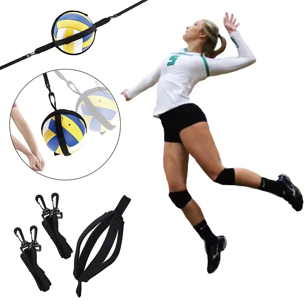 Elastic Volleyball Training Chain Flexible Wear-resistant Solo Serve Trainer Volleyball Auxiliary Training