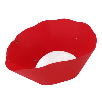 Splatter Guard Silicone Anti Oil Splashing Adjustable Frying Pan Wall Cooking Supplies Red