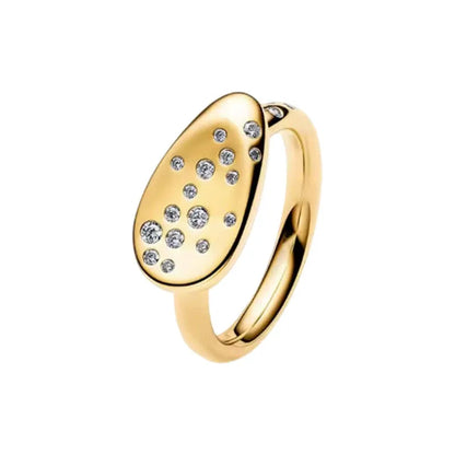 2026 Summer New 925 Silver Ocean Wave Ring Flower Love Women's Ring Fashion DIY Jewelry Gift