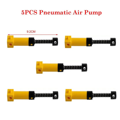 MOC Technical Hose Air Pump Tank Push Rod Putter Switch Piston Compatible With legoeds Pneumatic Parts 9641 42043 47225 61904