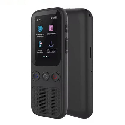 S80 AI Translator Device Supports 138 Languages Intelligent Translator ChatGPT Real-time Voice Recording Text Translate Machine