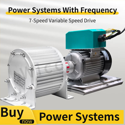 30KW AC Power Magnetic Dynamo 20KW New Energy Generator With Frequency 220V Power Systems  With Frequency And With Motor