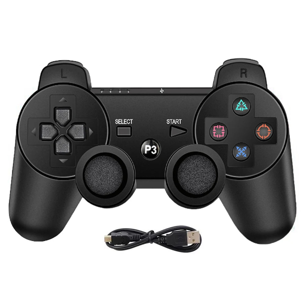 Gamepads For Playstation 3 PS3 Consoles PC/Android TVs /Game Boxes 360°Joysticks Precise Targeting No Deadzone Game Controller