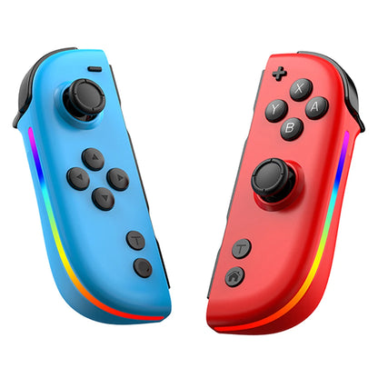 Bluetooth 5.3 Gamepad Controller For Nintendo Switch/OLED/Lite Joycon RGB Colorful Light L/R Wireless Game Console Joystick