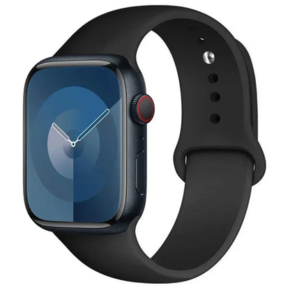 Silicone Band For Apple Watch strap 46mm 44mm 45mm 40mm 41mm 42-38mm 49mm sport bracelet iwatch series 11 10 9 8 7 6 5 SE Ultra3
