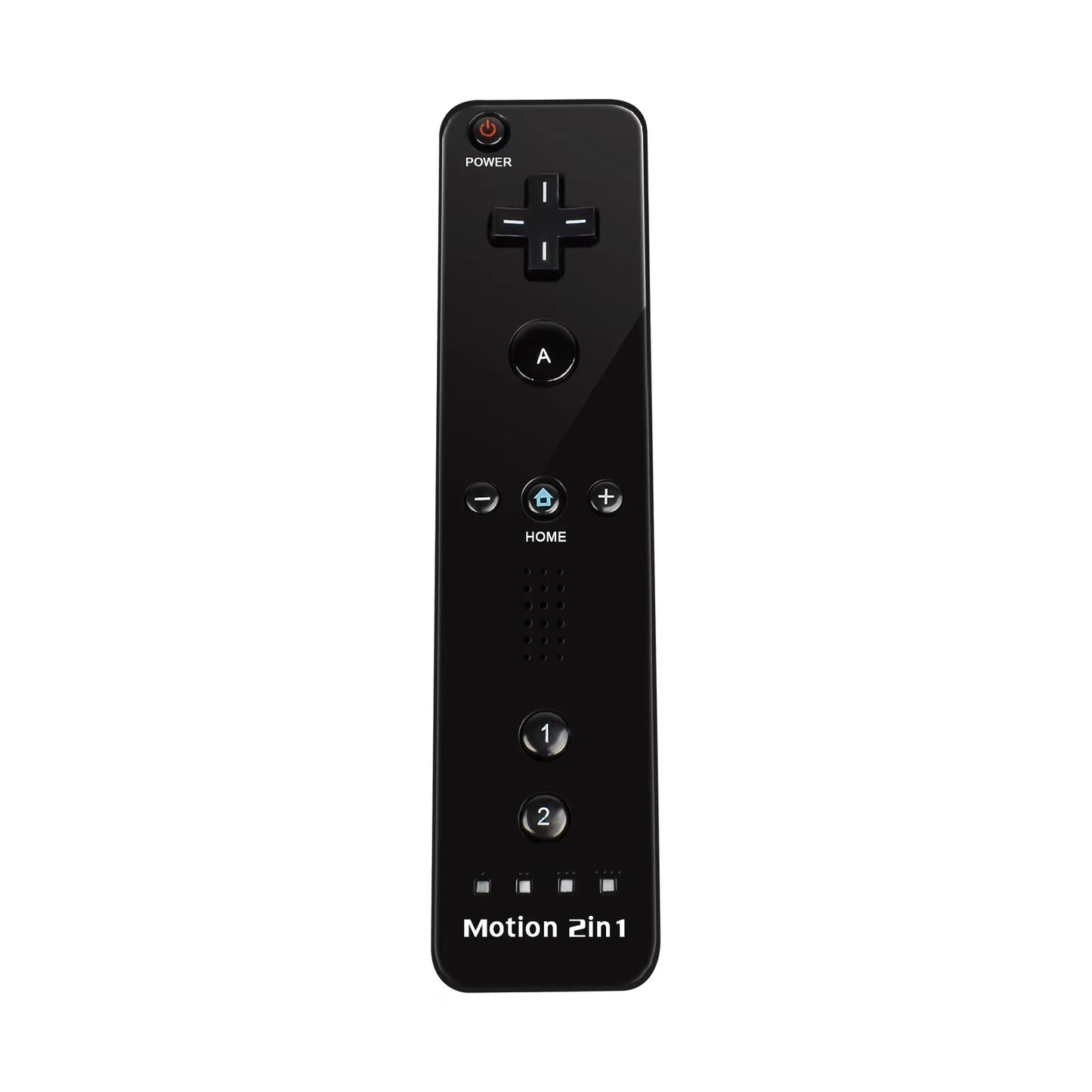 Controller for Nintendo Wii, Wii Remote with Silicone Case and Strap Compatible with Nintendo Wii/Wii U/Wii Mini with Motion