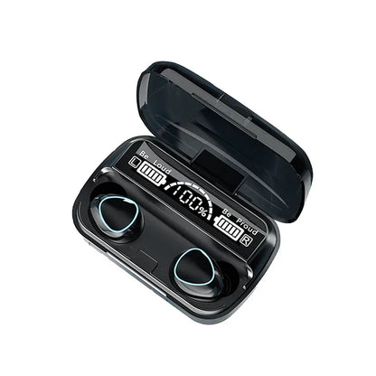 M10 TWS Bluetooth 5 3 Wireless Earphones 3500mAh Charging Box 9D Stereo Sports Waterproof Earbuds with Microphone for Daily Use
