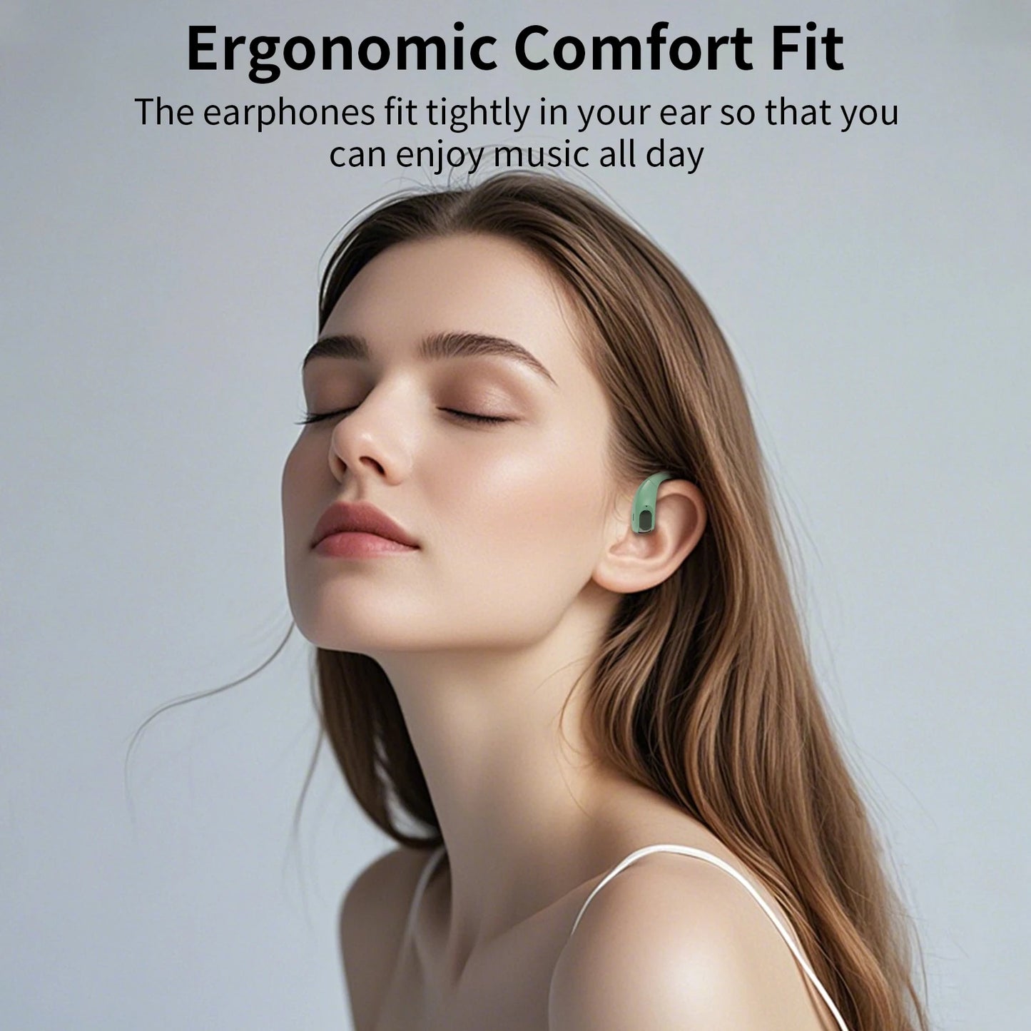 ZZLOVE J20 New True Wireless In Ear Music Earbuds Bluetooth 6.0 Gaming Earbuds Video TWS HIFI Dolby Bass 9D Stereo HD Call Earbuds Suitable for Android Phone Sports Earbuds Smart Earbuds Valentine's Day Gift