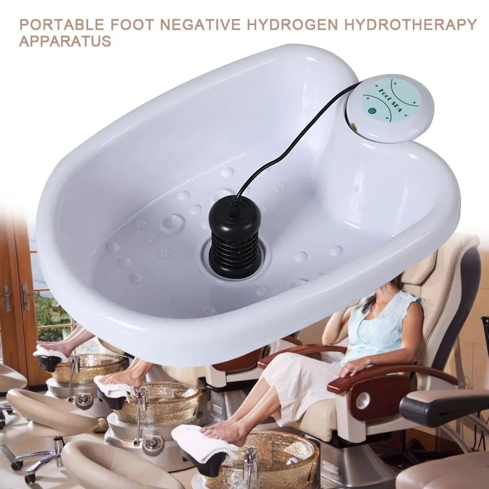 Foot Detox Device Ionic with Basin Feet Spa Machine Foot Massager Bath Ion Cleanse Anti Stress Aqua Footbath Spa Massage Tools