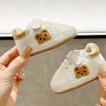 Boys and Girls Panda Sports Shoes in Spring and Autumn Seasons