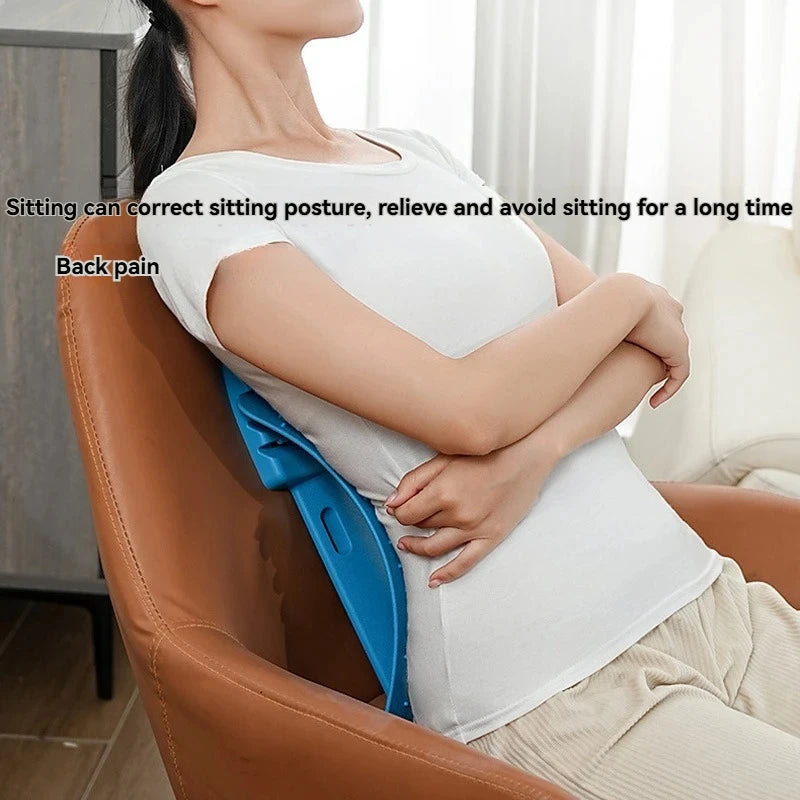 Lumbar Spine Soother Back Massage Board Hunchback Correction Stretching Lumbar Spine to Relieve Nerve Compression Lumbar Support