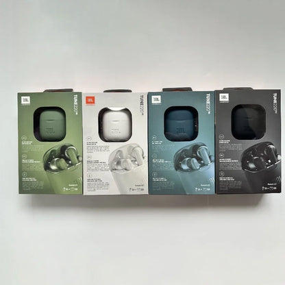 Original JBL Tune 220TWS Wireless Bluetooth Earphones Stereo Earbuds with Bass Sound, Noise Reduction Mic Headset JBL T220 tws