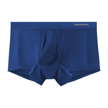 Spermatozoa-Separating Underwear for Men, Scrotal Support, Ice Silk Pouch, Varicose Veins Boxer Briefs for Men