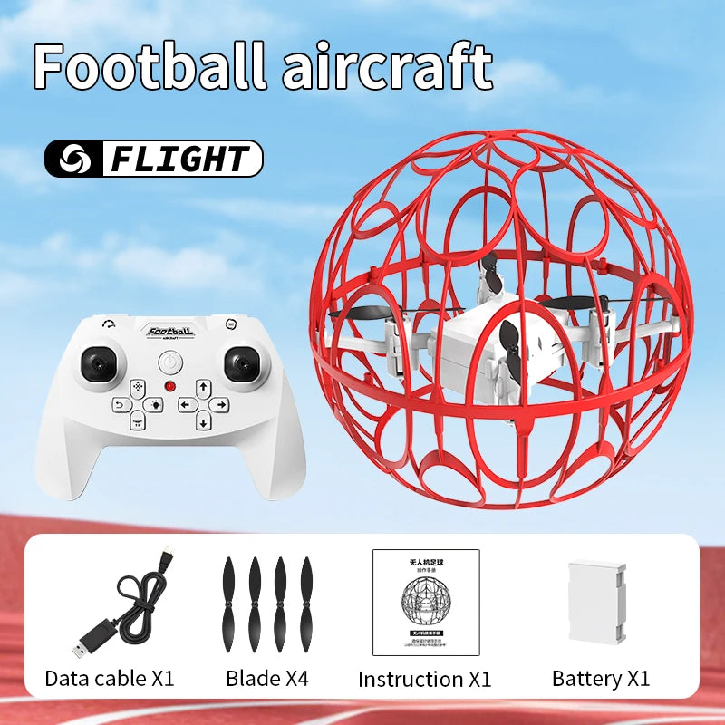 Football drone education and training, science and education competition supplies, quadcopter remote control aircraft, toy gifts