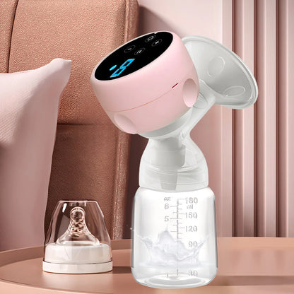 Electric Breast Pump Intelligent Integrated High Suction Breast Pump Breast Milk Postpartum Fortable Painless and Silent Breast