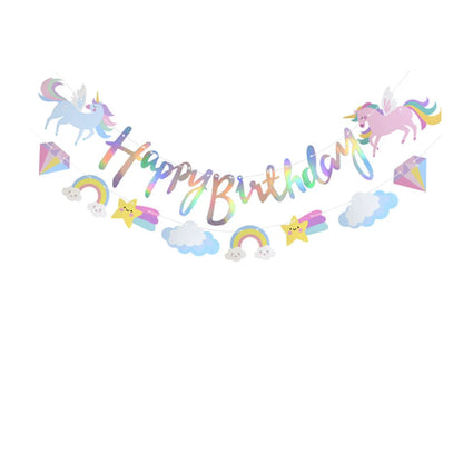 Rainbow Unicorn Balloon Unicorn Party Decor Supplies Unicorn Birthday Party Decoration Baby Shower Kids Girls Birthday Decor