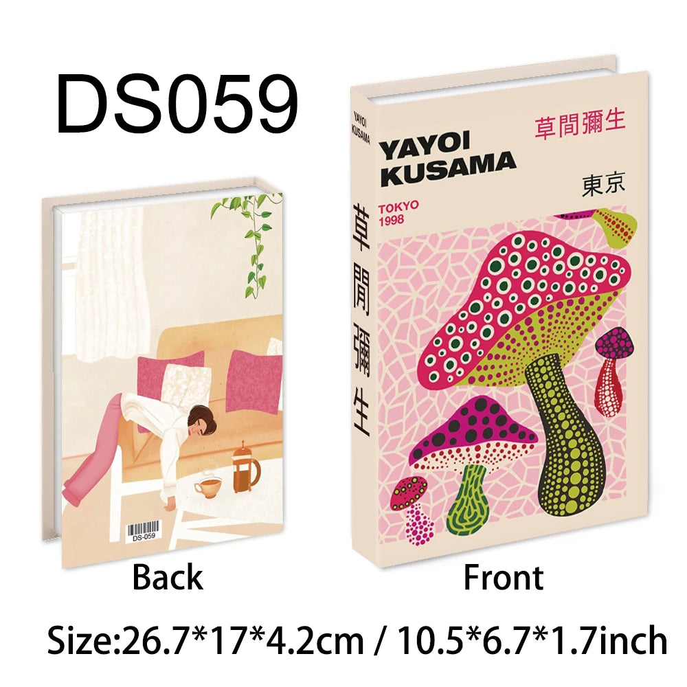 Luxury Fake Books Home Decoration Accessories for Living Room Fashion Fake Book Storage Box Simple Nordic Coffee Table Books
