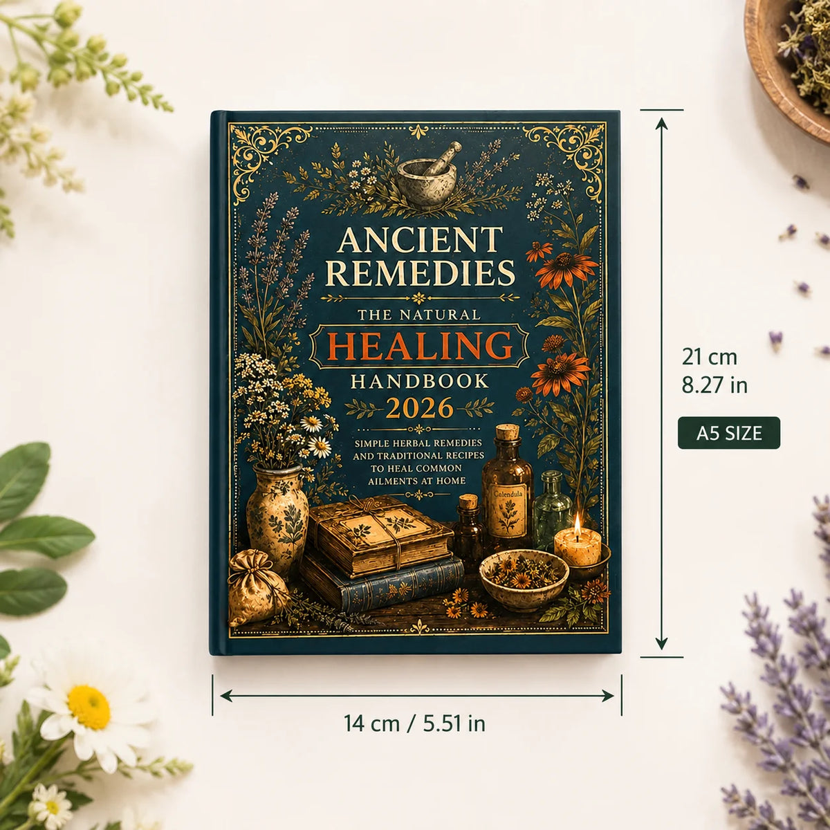 Ancient Remedies Healing Handbook 2026 Herbal Medicine Guide Natural Home Remedies for Wellness and Immune Support Books