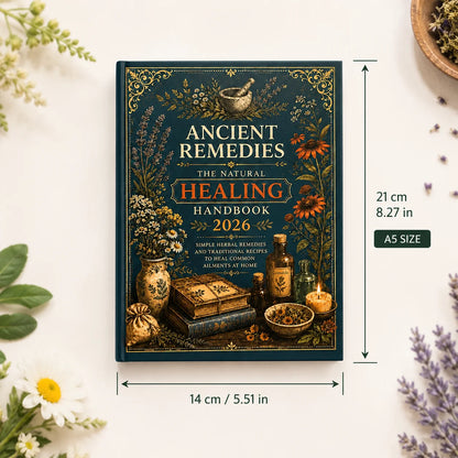 Ancient Remedies Healing Handbook 2026 Herbal Medicine Guide Natural Home Remedies for Wellness and Immune Support Books
