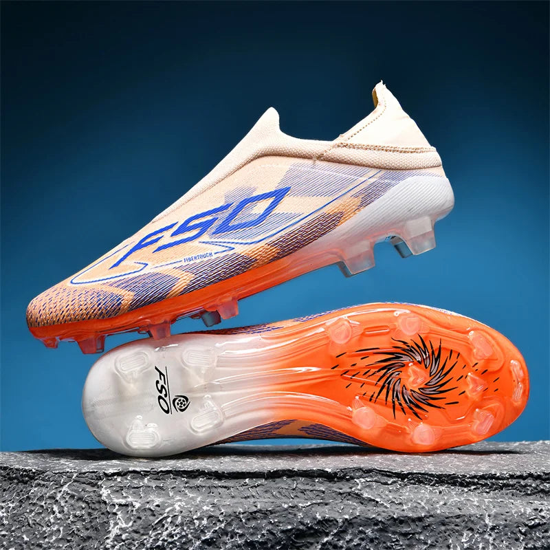 New Men Football Boots High-quality Soccer Shoes Sneakers Match Indoor Non-Slip Grass Cleats High-top Futsal Hot-selling Outdoor