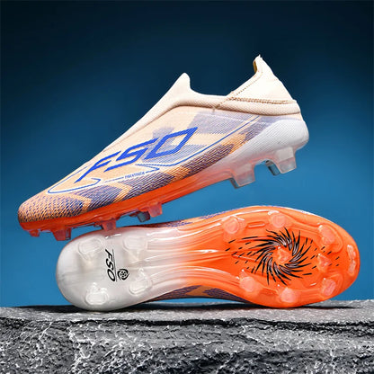 New Men Football Boots High-quality Soccer Shoes Sneakers Match Indoor Non-Slip Grass Cleats High-top Futsal Hot-selling Outdoor