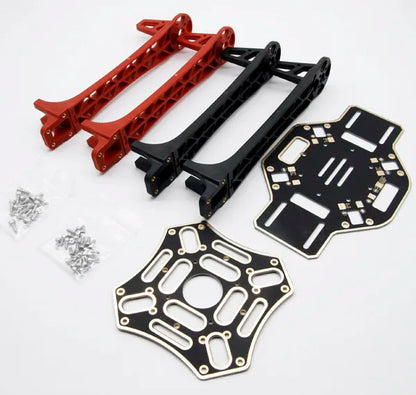 F450 Quadcopter Frame with Integrated PDB - PCB Gold Plated Board, All-in-One DIY Drone Platform for Stable Flight