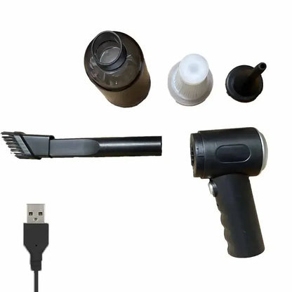 Wireless Handheld Mini Car Vacuum Cleaner USB Charging Battery Wet & Dry Dual Use Portable Cleaner For Car Household