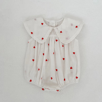 New Summer Newborn Baby Girl Jumpsuit 0-24m Baby Girl Clothing