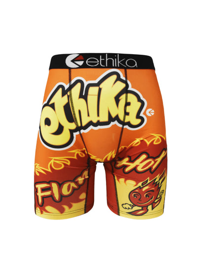 Men's Boxer Briefs Polyester Elastic Breathable Anti-Bacterial Underwear S-XXXL 1pc U-Convex Design Mid Waist Comfort for Men