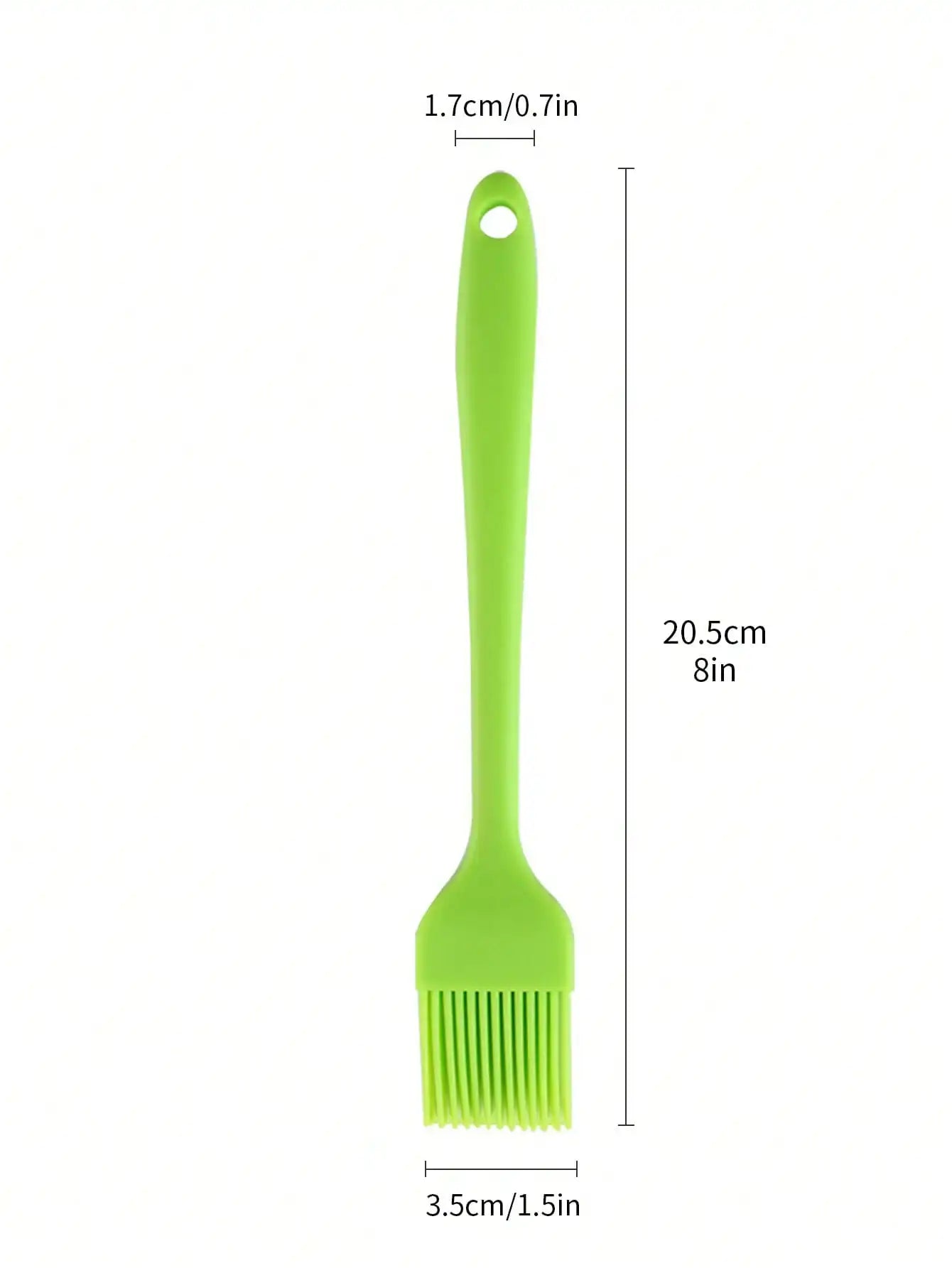 Leeseph Silicone Heat Resistant Marinading Meat Grill Basting Pastry Brush for Oil Butter Sauce Sausages Desserts Barbecue BBQ