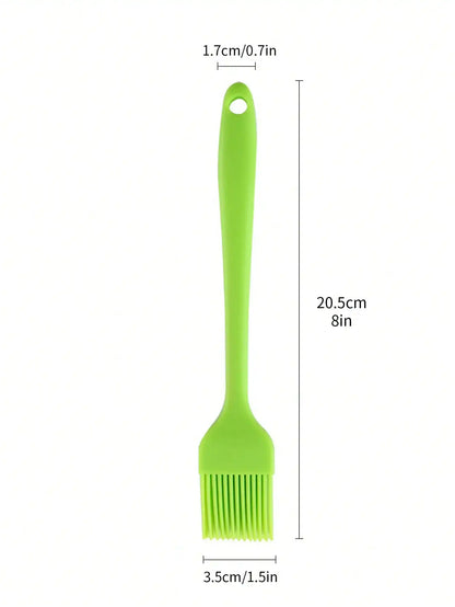 Leeseph Silicone Heat Resistant Marinading Meat Grill Basting Pastry Brush for Oil Butter Sauce Sausages Desserts Barbecue BBQ