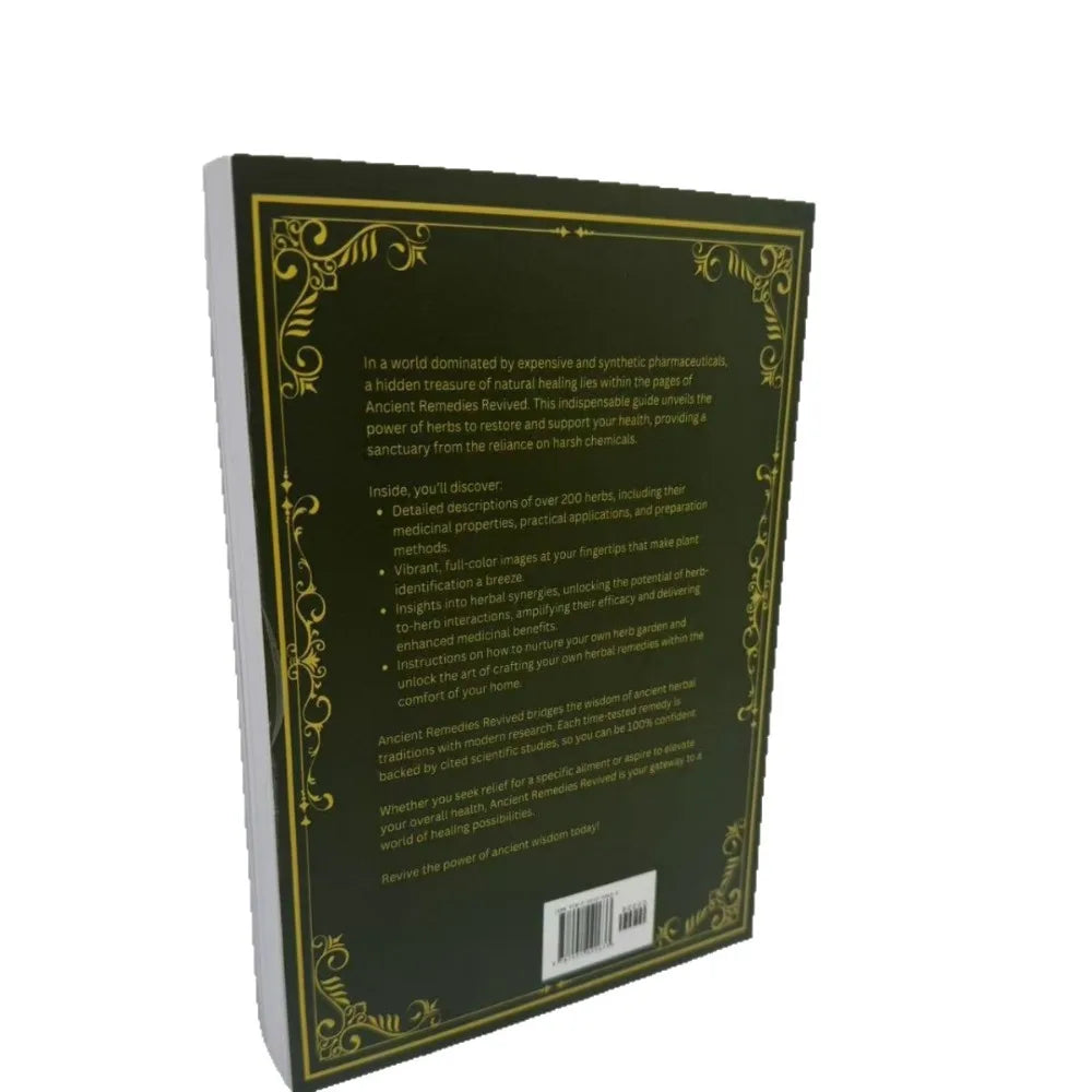 Ancient Remedies Revived: A Guide to Herbal Medicine & Natural Healing. English Paperback. Free Shipping.
