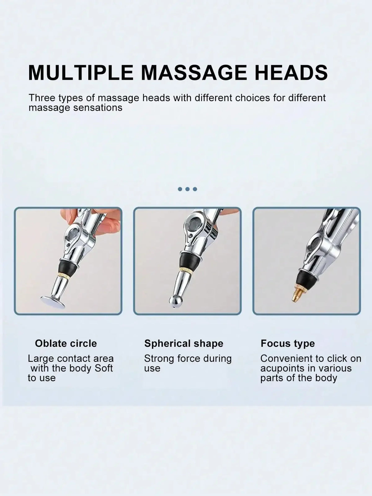 Meridian Pen Electronic Energy Circulation Massage Pen for Soothing Relaxation and Body Shaping Household Artifact