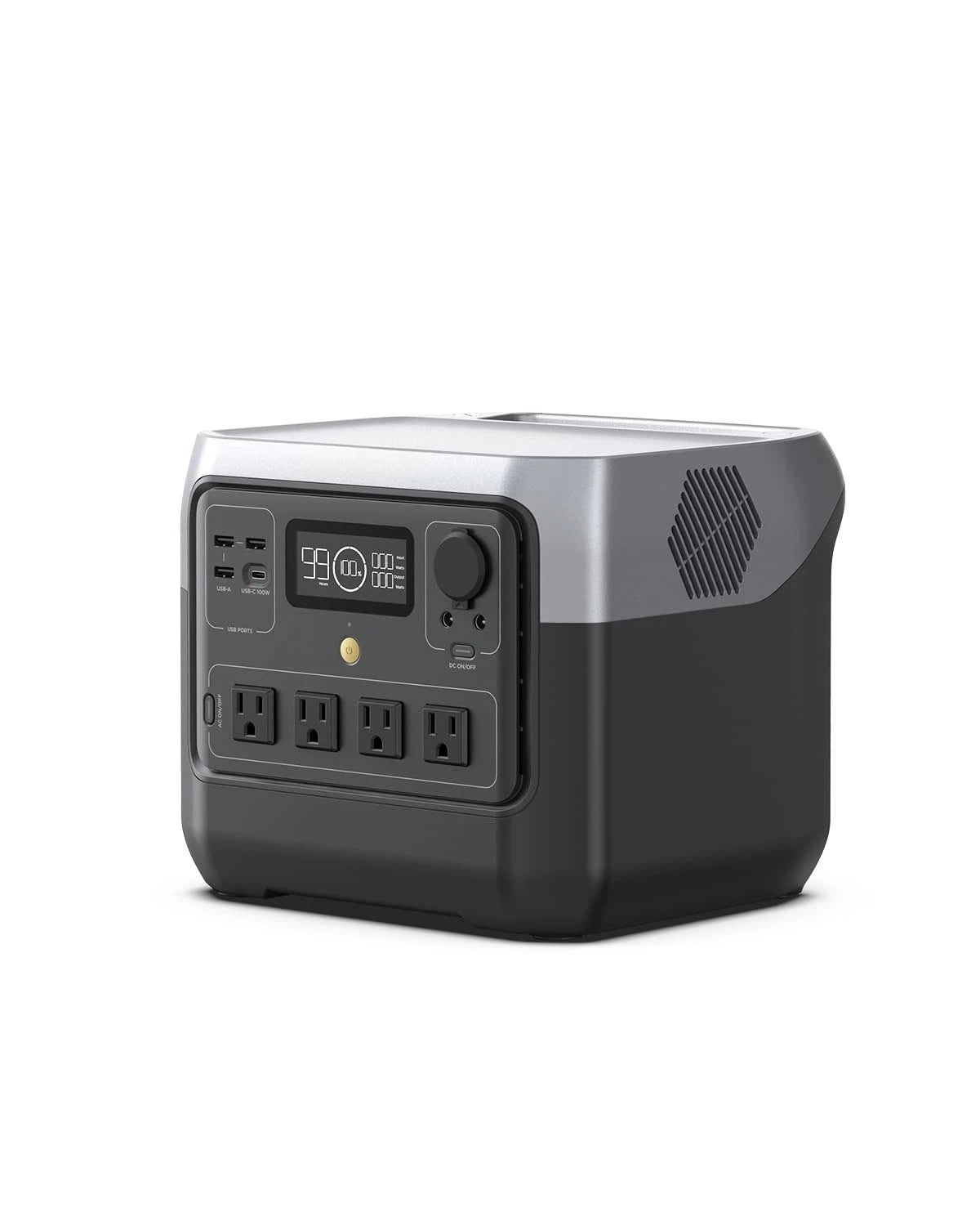 Portable Power Station RIVER 2 Pro, 768Wh LiFePO4 Battery, 70 Min Fast Charging, 4X800W (X-Boost 1600W) AC Outlets,, Customized