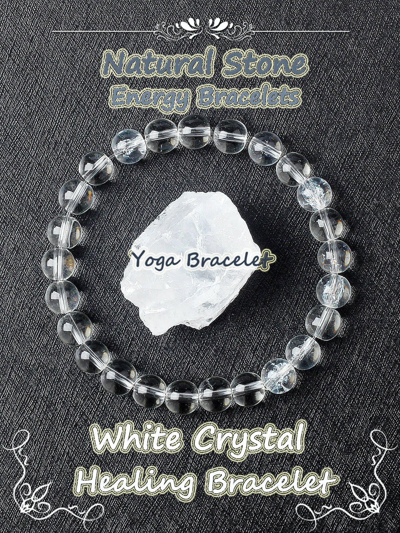 Original Natural Stone Beads Bracelet Men Women Reiki Blue Apatite Lapis Lazuli Amethyst Yellow Tiger Eye Beads Bracelet Jewelry