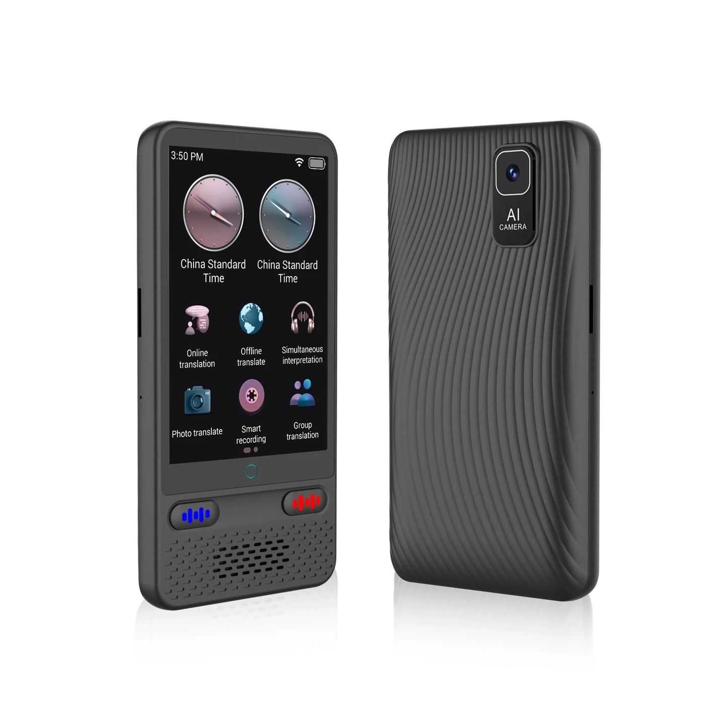 Language Translator Device AI Translation Support ChatGPT 138 Languages Translation Two Way Real Time Voice Translation