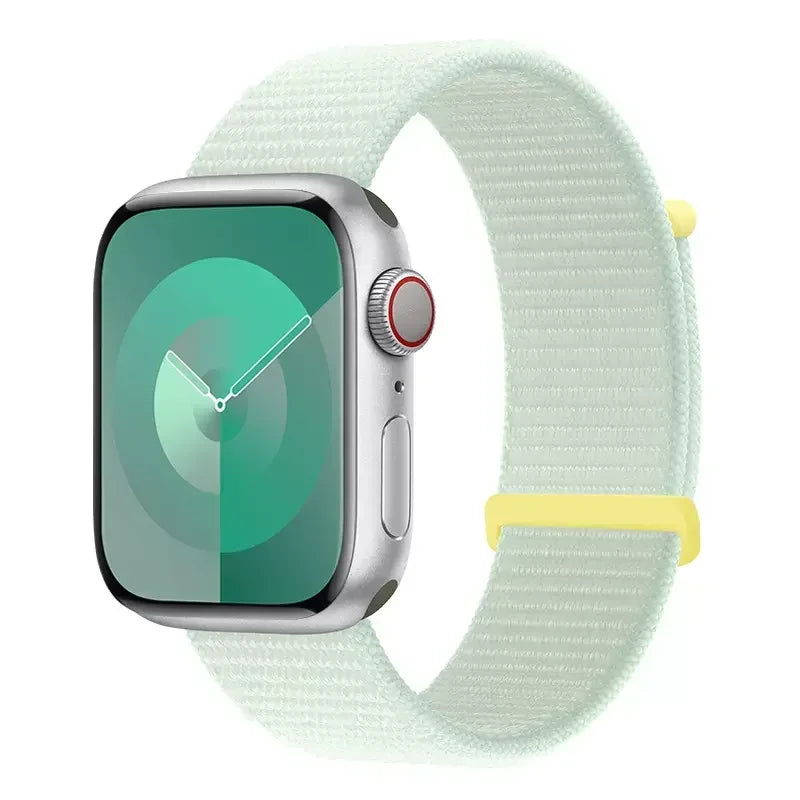 Nylon Loop Strap For Apple Watch 11 10 9 8 7 46mm 45mm 42mm 41mm Ultra 3 2 49mm Braided Bracelet iWatch 6 5 4 SE3 44mm 40mm Belt