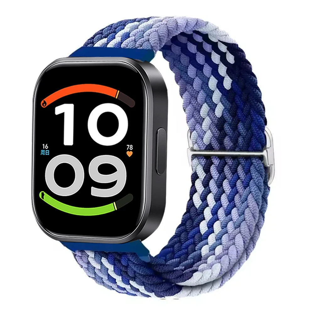 Nylon Braided Original Strap for Redmi Watch 6 Active 6 Lite Wristband for Redmi Watch 6 5 4 Xiaomi Band 10 Pro 9 Pro 8 Pro Band