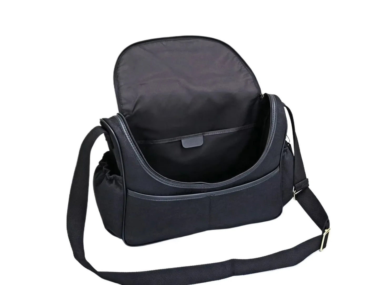 European & American Luxury Diaper Bag Kit wholesale Cross‑body Mommy Bag Bottle Insulator & Changing Mat for Family Outings
